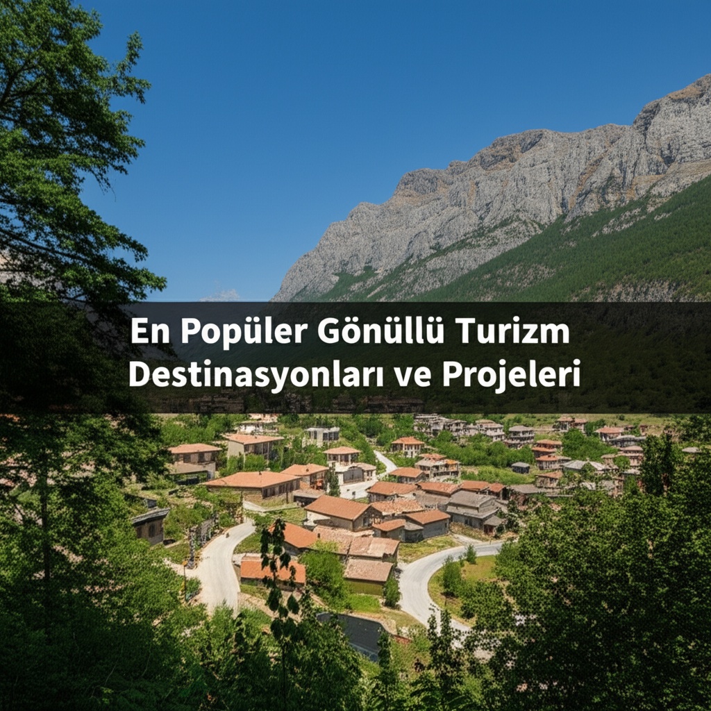 En Popüler Gönüllü Turizm Destinasyonları ve Projeleri 2025