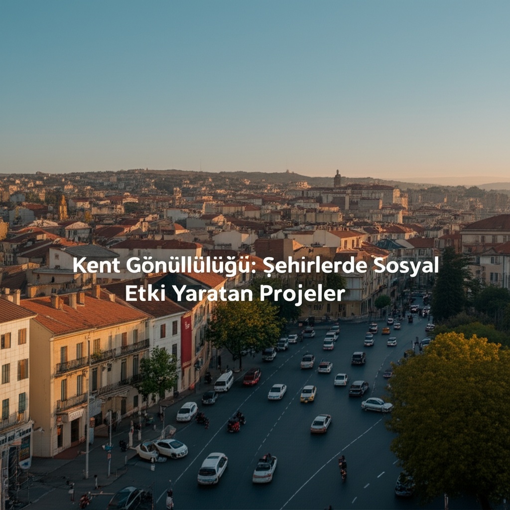 Kent Gönüllülüğü: Şehirlerde Sosyal Etki Yaratan Projeler