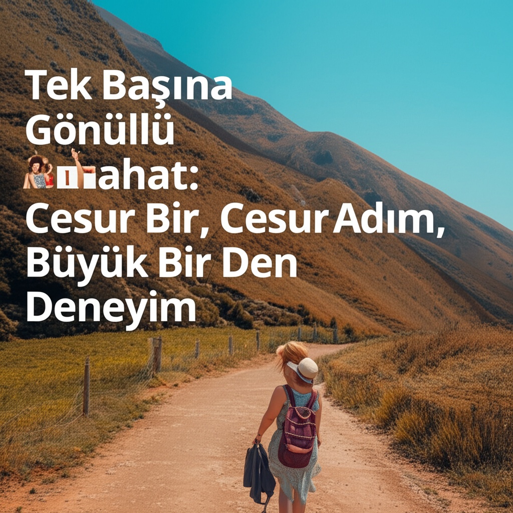 Tek Başına Gönüllü Seyahat: Cesur Bir Adım, Büyük Bir Deneyim
